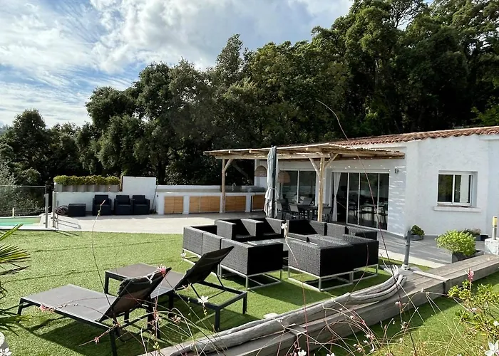 Villa 8 Pers Vue180 Golfe De Vecchio